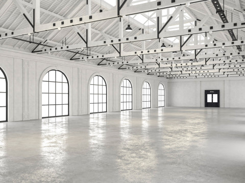 Warehouse Loft 3D 模型