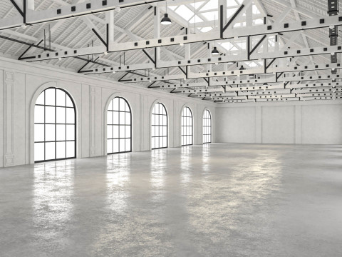 Warehouse Loft 3D 模型