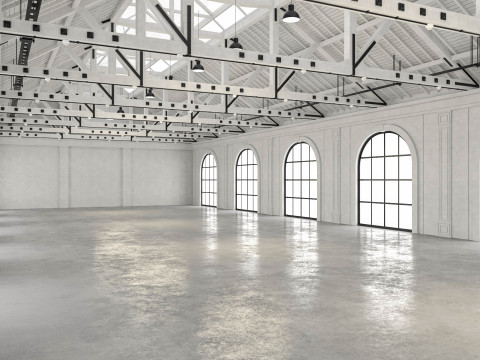 Warehouse Loft 3D 模型