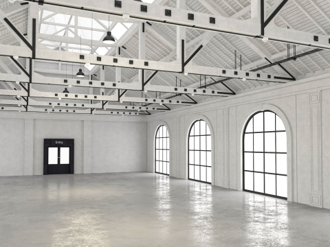 Warehouse Loft 3D 模型