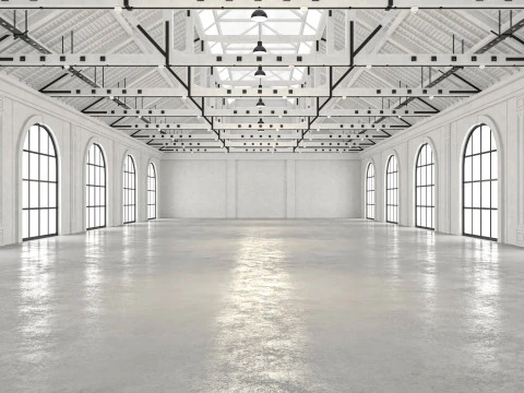 Soppalco del magazzino Modello 3D