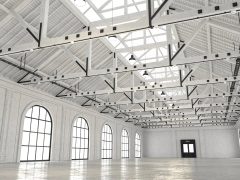 Soppalco del magazzino Modello 3D