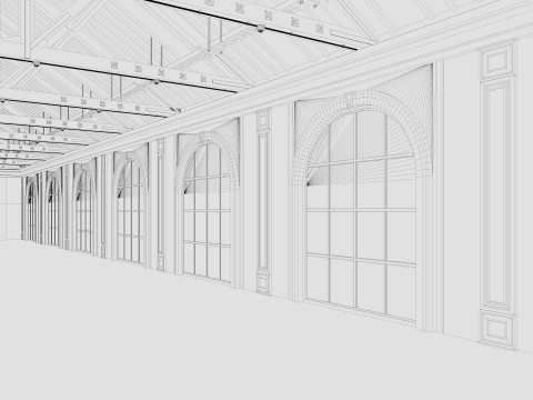 Warehouse Loft 3D 模型