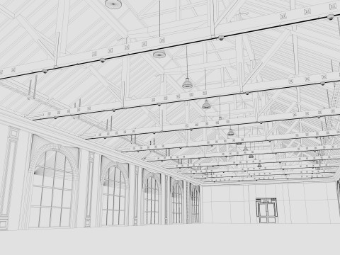 Warehouse Loft 3D 模型
