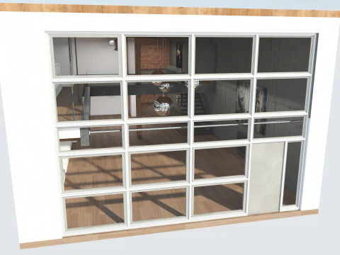 Warehouse Home Loft Office 3D Model