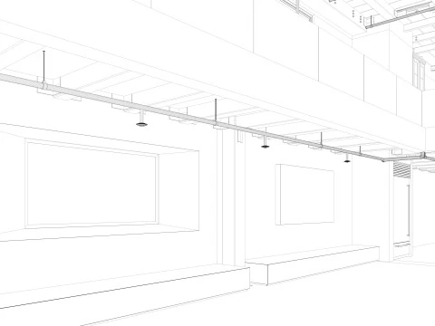 Warehouse Home Loft Office 3D Model