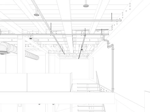 Warehouse Home Loft Office 3D Model