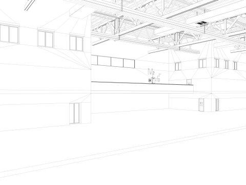 Warehouse Logistic 4 interior and exterior 3D Модель