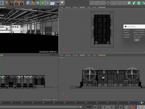 Warehouse Logistic 4 interior and exterior 3D Модель