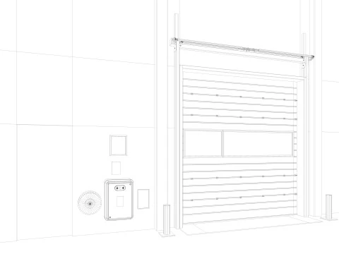 Warehouse Logistic 5 interior and exterior 3D Model