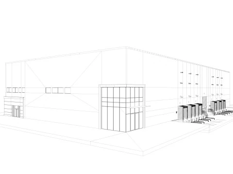 Warehouse Logistic 5 interior and exterior 3D Model