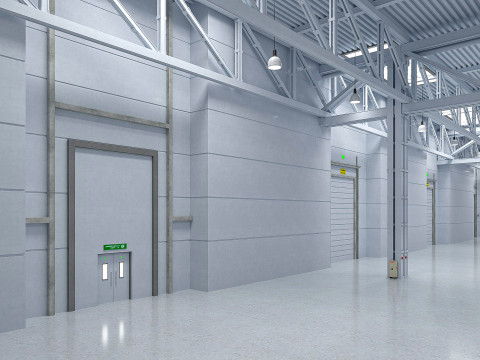 Warehouse Logistic 7 Modello 3D