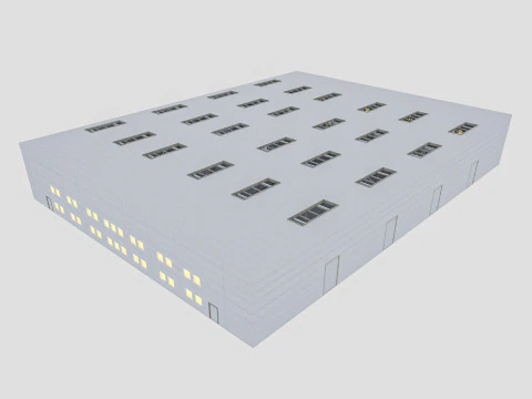 Lagerlogistik 7 3D Modell