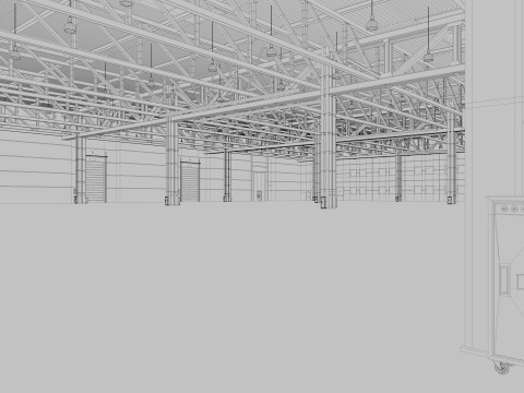 Warehouse Logistic 7 Modello 3D