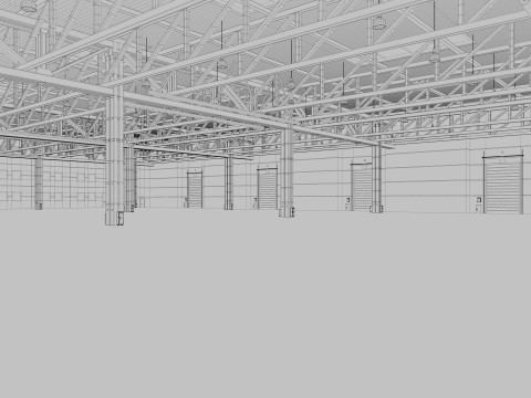 Warehouse Logistic 7 Modello 3D