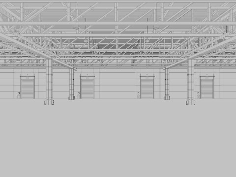 Warehouse Logistic 7 Modello 3D