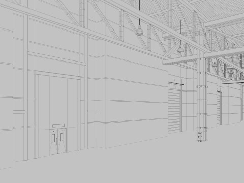 Warehouse Logistic 7 Modello 3D