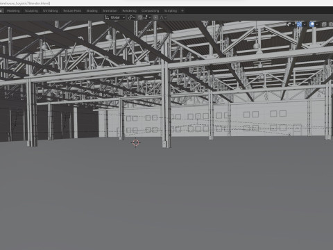 Warehouse Logistic 7 Modello 3D
