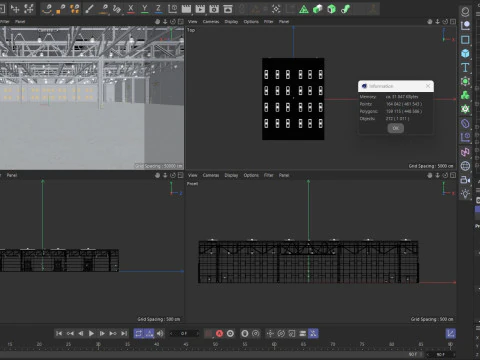 Lagerlogistik 7 3D Modell