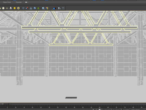 Lagerlogistik 7 3D Modell