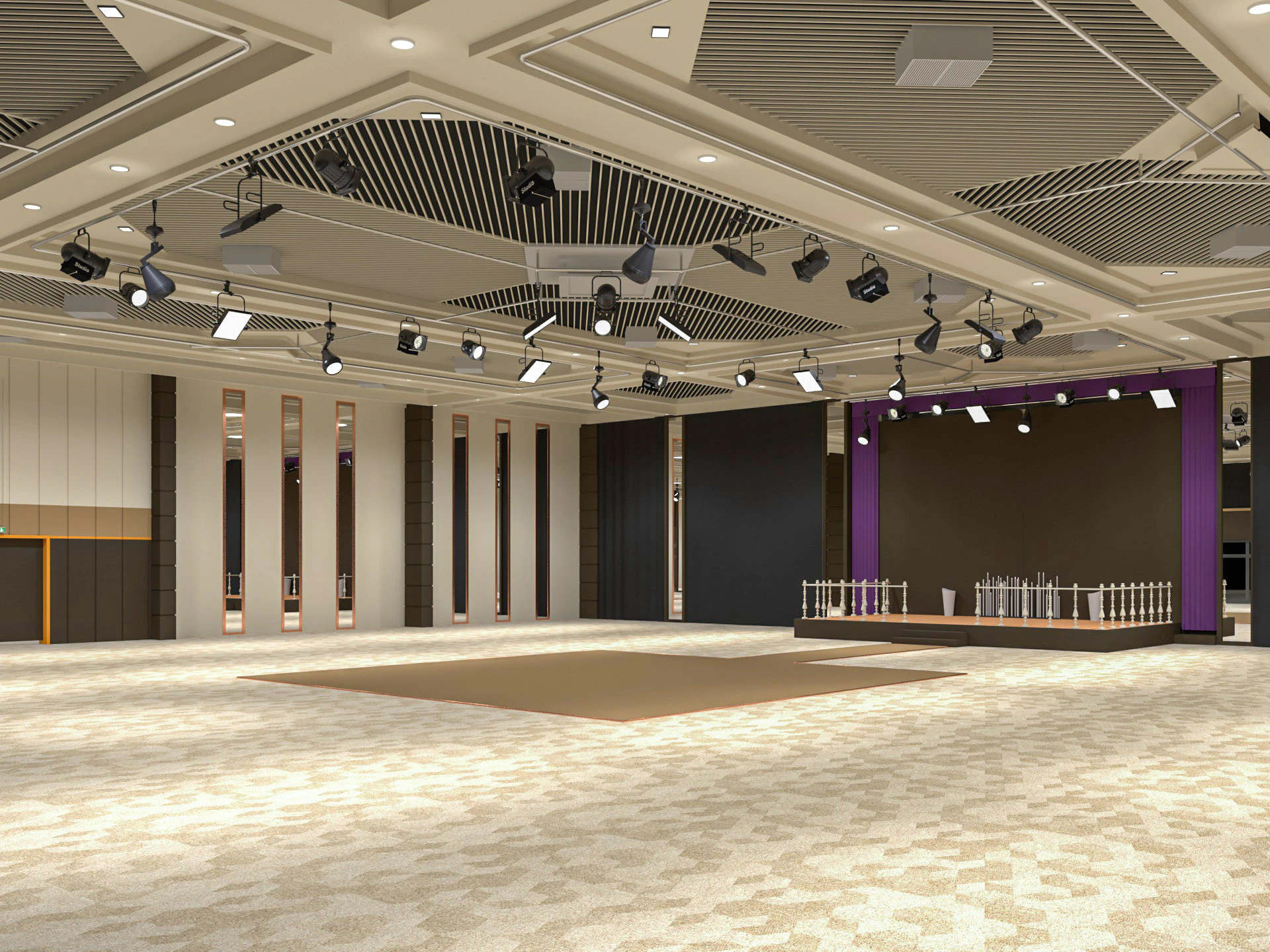 Sala dei matrimoni Modello 3D .c4d .max .obj .3ds .fbx .stl .blend 