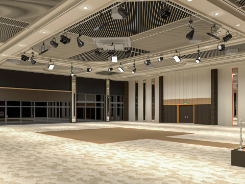 Wedding Hall 3Dモデル