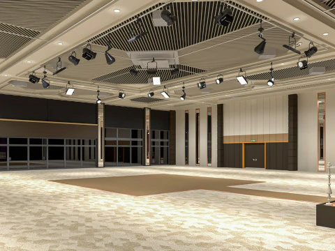 Sala dei matrimoni Modello 3D