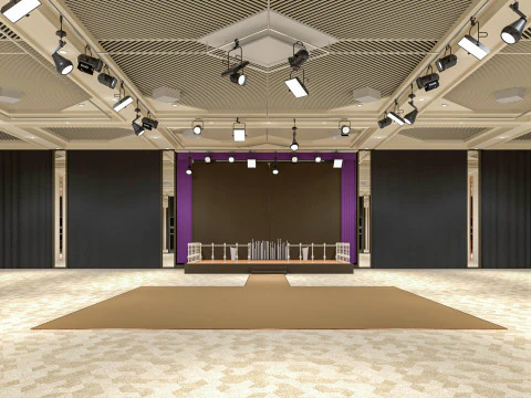 Sala dei matrimoni Modello 3D