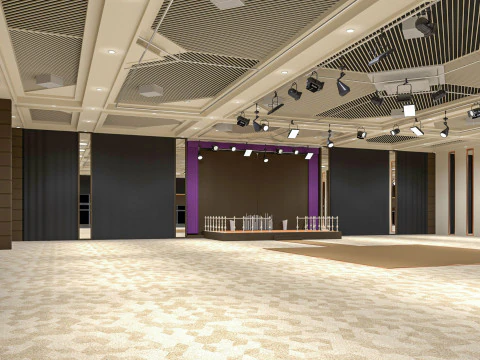 Sala dei matrimoni Modello 3D