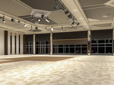 Wedding Hall 3Dモデル