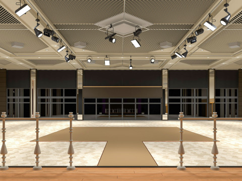 Wedding Hall 3Dモデル