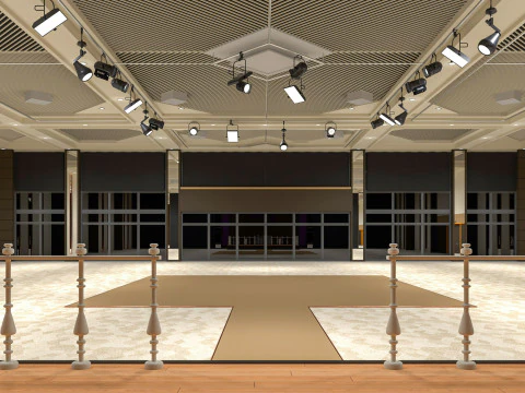 Sala dei matrimoni Modello 3D