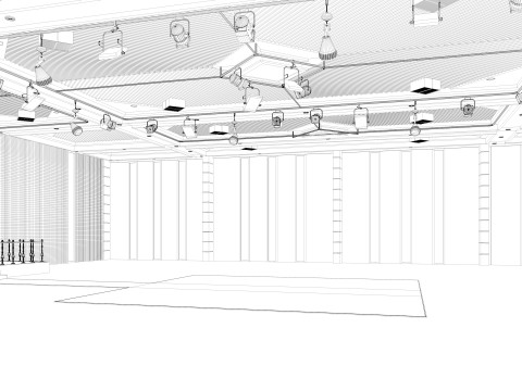 Wedding Hall 3Dモデル
