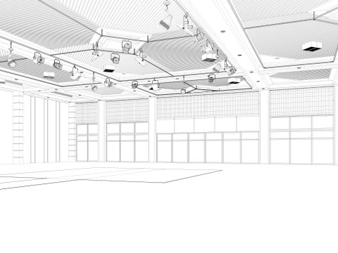 Sala dei matrimoni Modello 3D