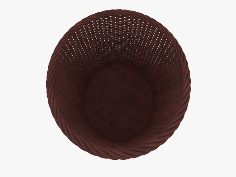 Wicker Basket 3Dモデル