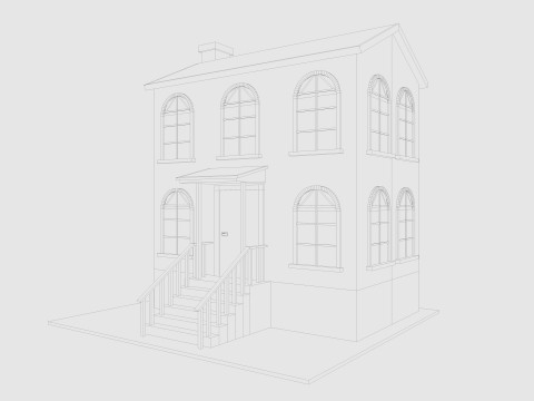 Cartoon House Pack Low-poly 3D-Modell