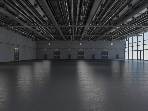 Exhibition Hall 34 3D Model