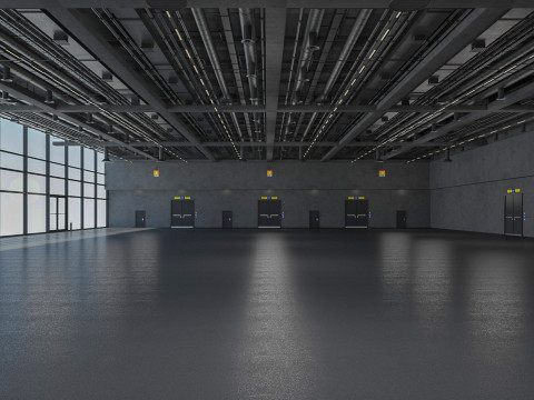 Exhibition Hall 34 3D Model