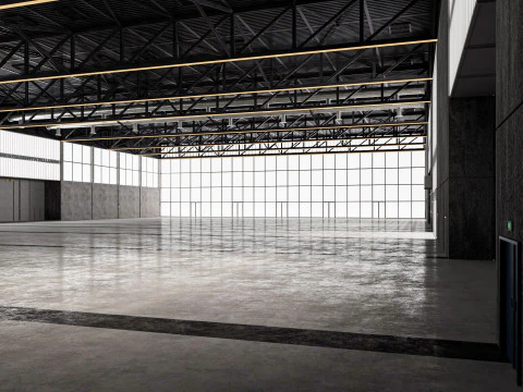Convention and Exhibition Center 2 3D Model