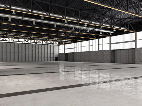 Convention and Exhibition Center 2 3D Model