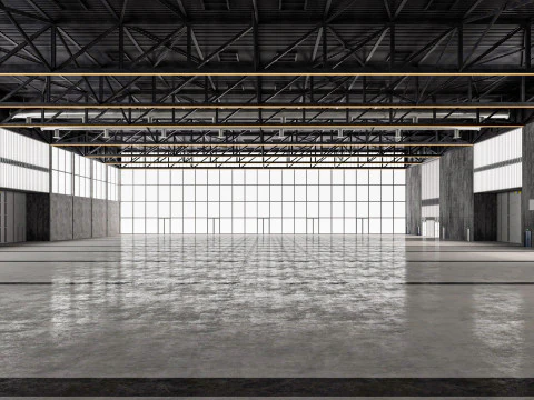 Convention and Exhibition Center 2 3D Model
