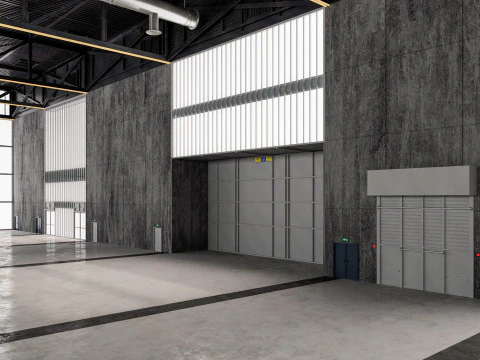 Convention and Exhibition Center 2 3D Model