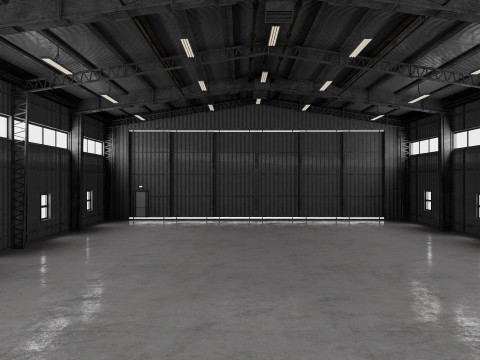 Airplane Hangar 3 Modelo 3D