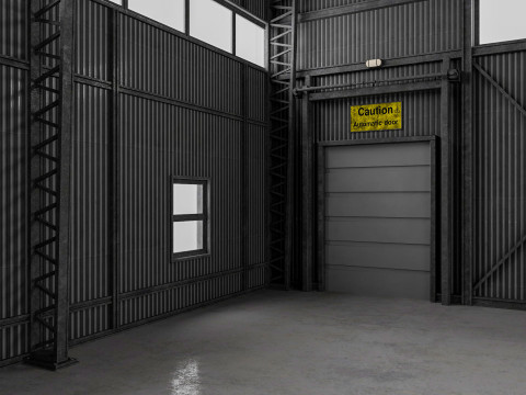 Airplane Hangar 3 Modelo 3D