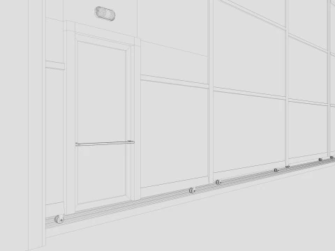Airplane Hangar 3 3D Model
