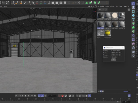 Airplane Hangar 3 Modelo 3D