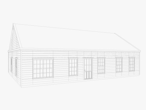 Classical American Houses Collection 3Dモデル