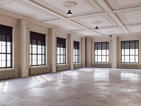 Loft interior 8 3D Model