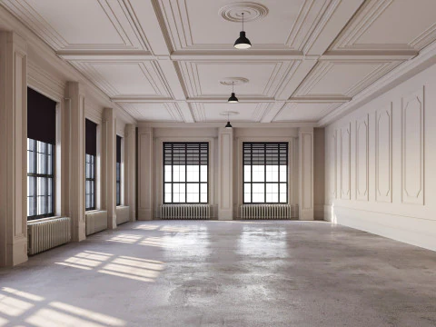 Interno del sottotetto 8 Modello 3D