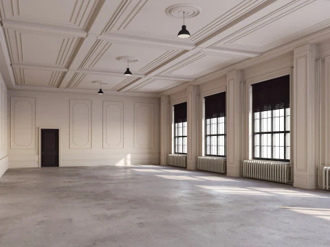 Interno del sottotetto 8 Modello 3D